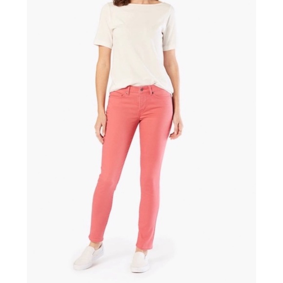 ARMANI Jeans Authentic Rose Long Leg High Waist - Picture 9 of 16